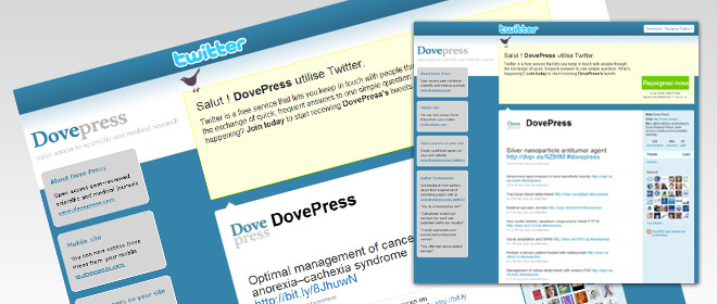 Dovepress Twitter