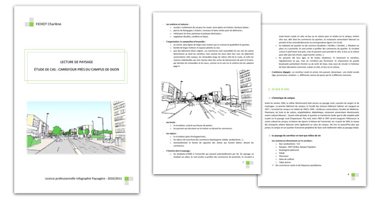 Etude de cas - lecture du paysage