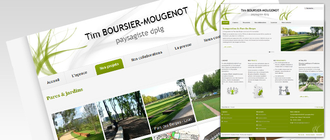 Website Tim Boursier-Mougenot