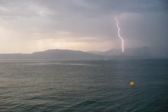 Orage sur le lac Léman - 08/2011
